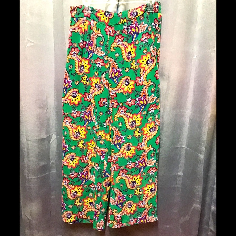 Floral culottes